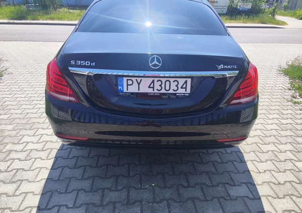 Mercedes-Benz Klasa S cena 149900 przebieg: 323904, rok produkcji 2015 z Konin małe 301